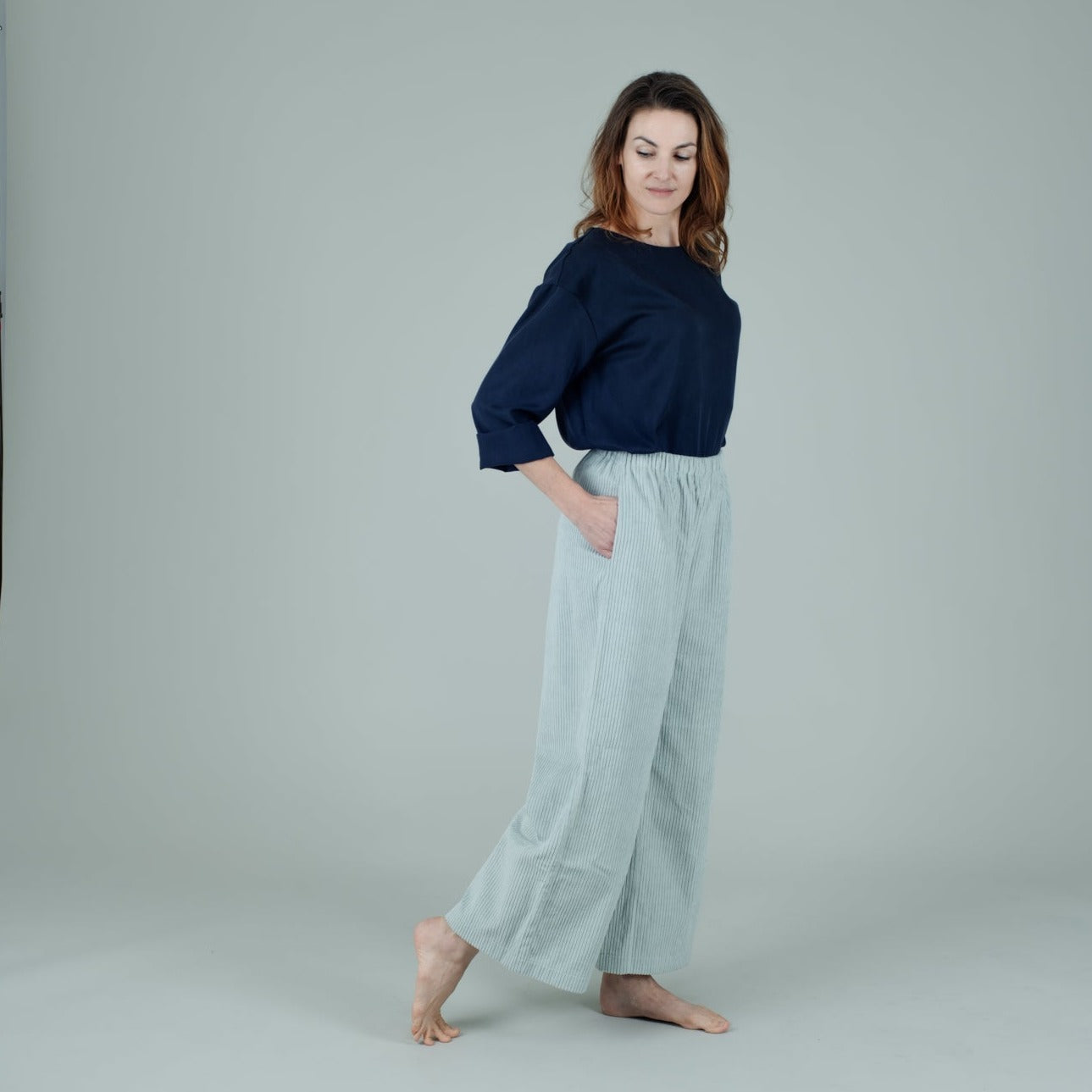 Cord Damenhose mint, Urheber: Mini & Eve