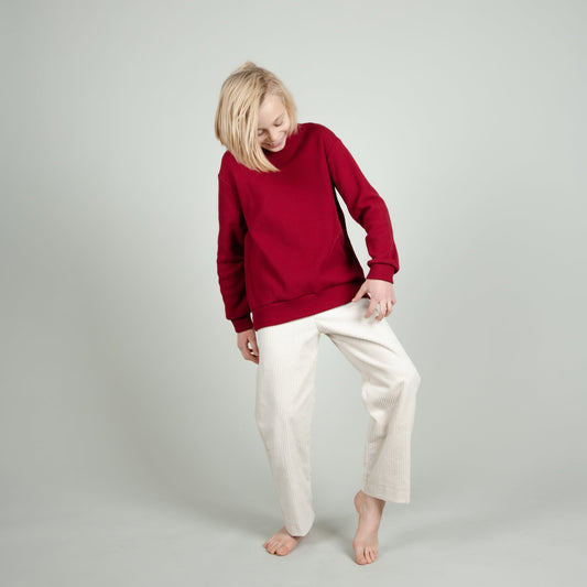 Kinder-Hose in Creme Weiß, Cord, Urheber: Mini & Eve