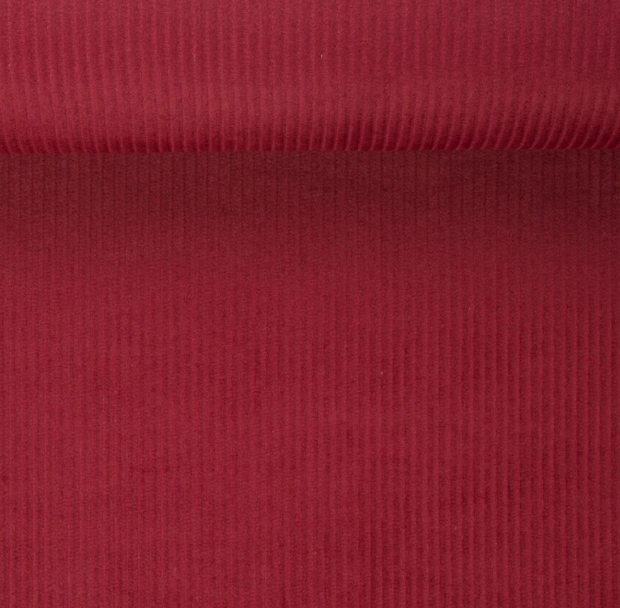 Mini & Eve "Emma" Cord-Damenhose Weinrot