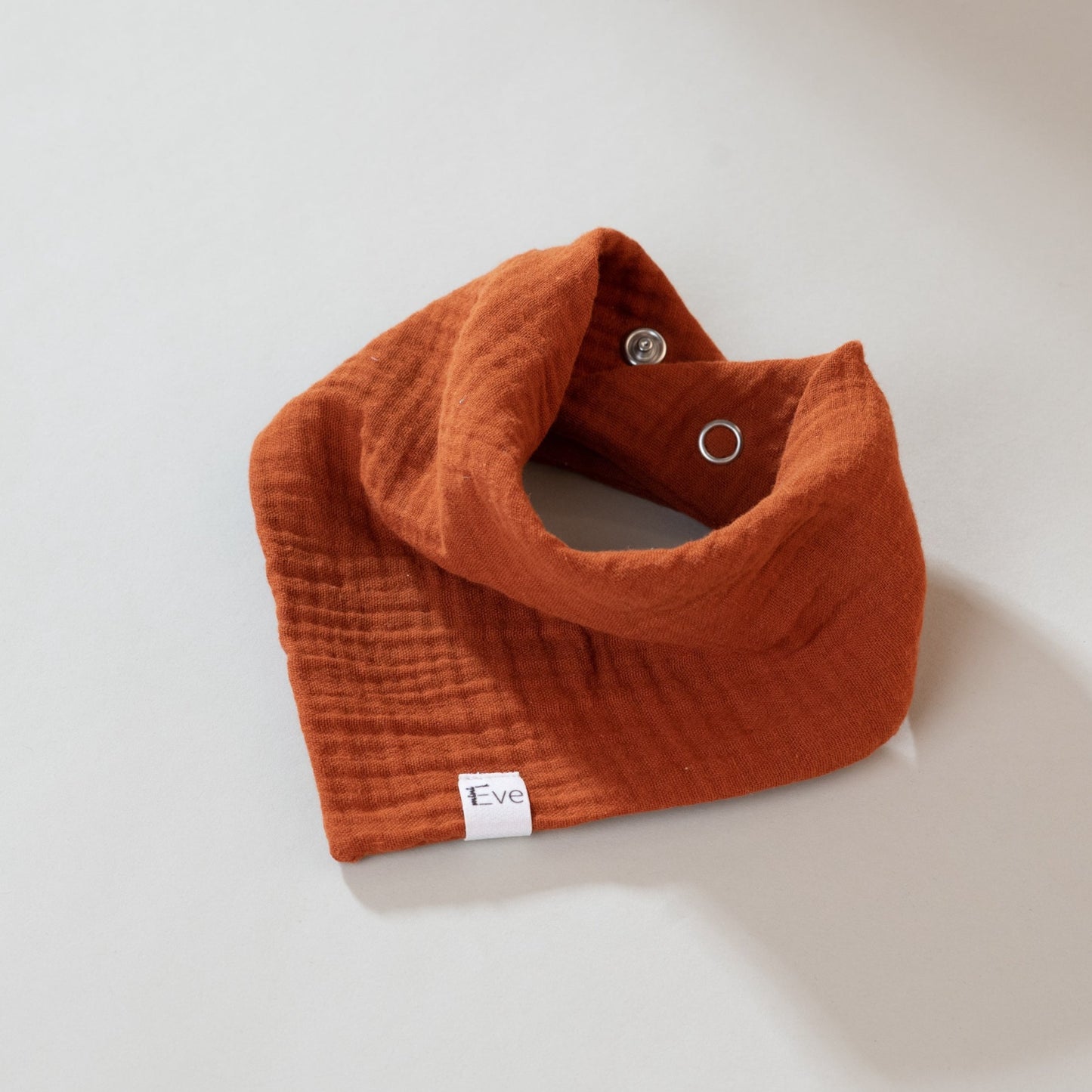 Musselin Dreiecks-Tuch für Babys Terracotta, Urheber: Mini & Eve
