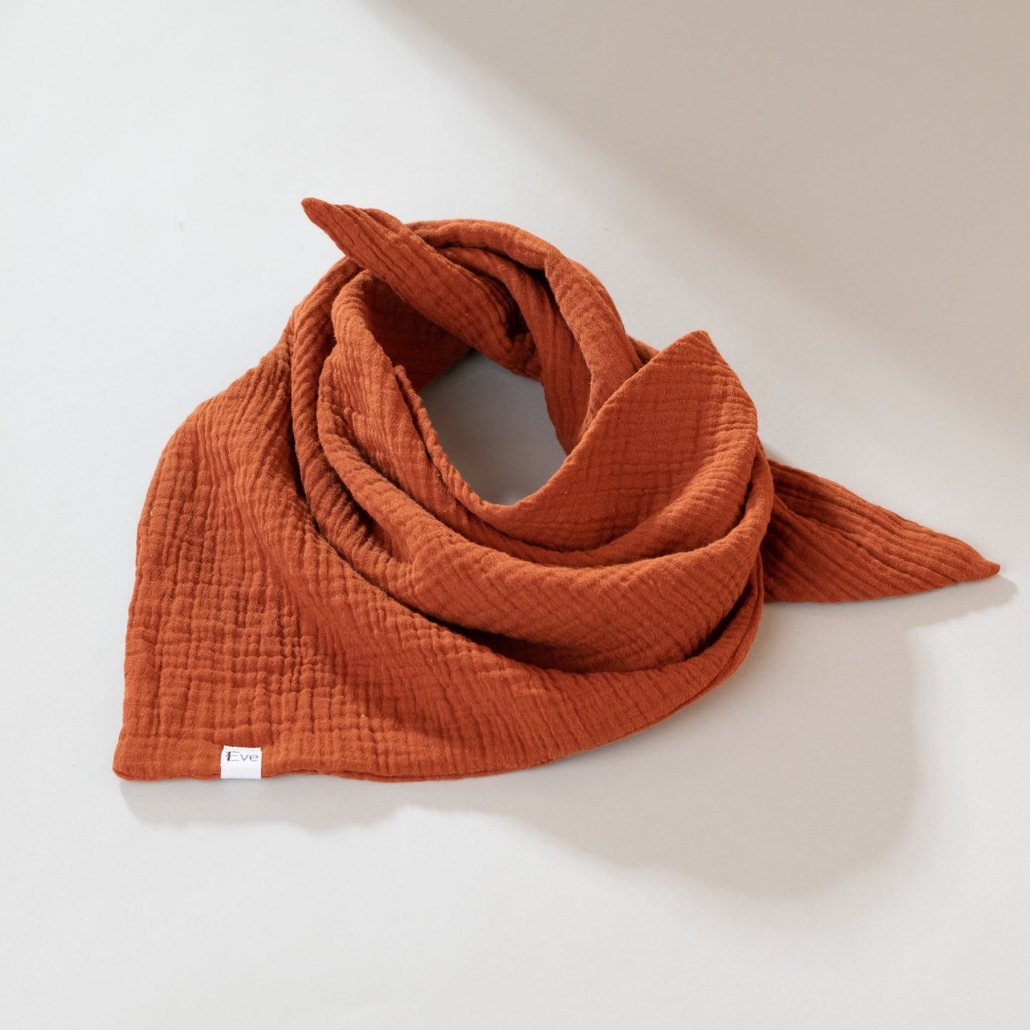 Musselin Halstuch Terracotta Mini, Mädchen, Kind; Urheber: Mini & Eve