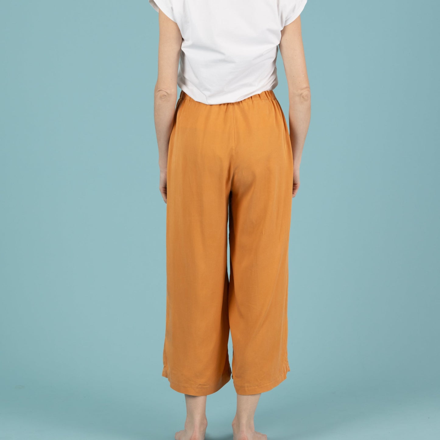 Tencel-Hose für Damen in Mango Gelb, Urheber: Mini & Eve