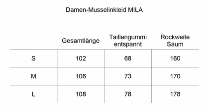 Mini & Eve "Mila" Musselin-Damenkleid Altrosa