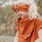 Musselin Halstuch Terracotta Mutter und Kind; Urheber: Mini & Eve