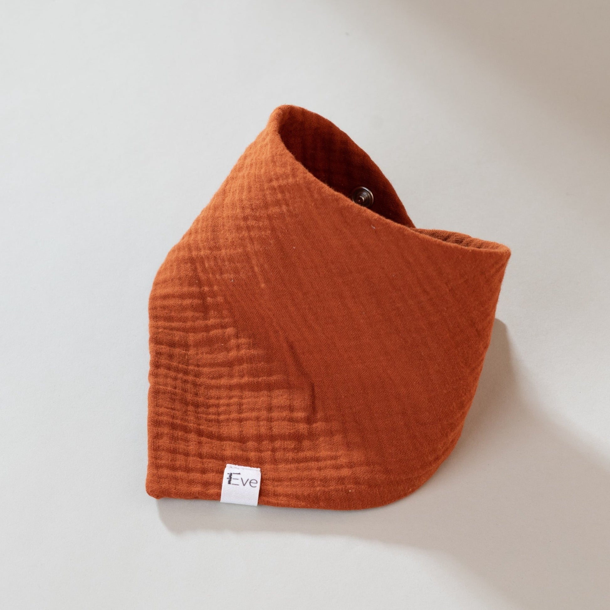 Musselin Dreiecks-Tuch für Babys Terracotta, Urheber: Mini & Eve