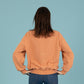 Sweater für Damen, Rückenansicht, Papaya, Orange, Urheber: Mini & Eve