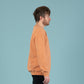 Sweater für Herren, Unisex, Seitenansicht rechts, Papaya, Orange, Urheber: Mini & Eve