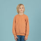 Sweater für Kinder, Vorderansicht, Papaya, Orange, Urheber: Mini & Eve